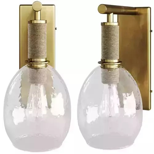 Palecek Bronson Wall Sconce 3D model
