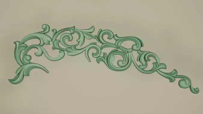 Molding decor 3d model