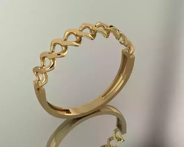 Cuban Link Chain Minimalist Ring