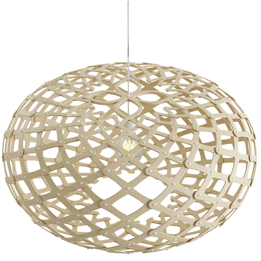 David Trubridge Kina Pendant Light 3D model_3