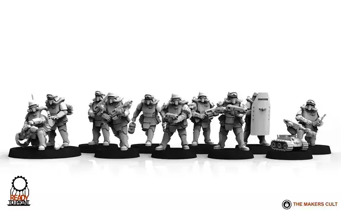Universal Guard - Engineers Builder 3D print model
