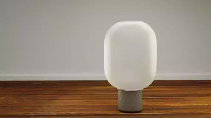 Decorative Sanded Glass Vase