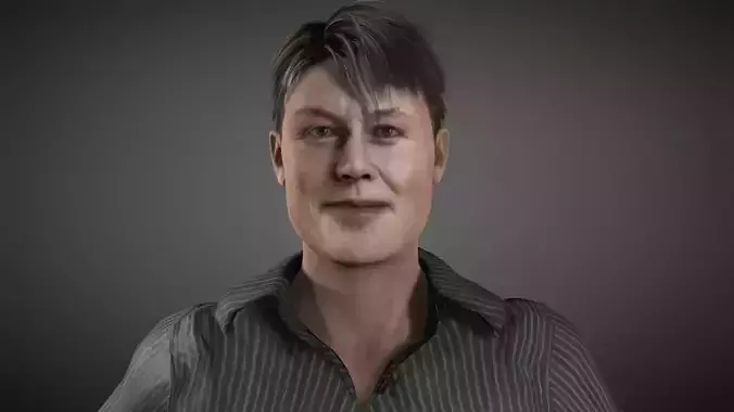 Elon Musk - Rigged and Blendshapes  3D model