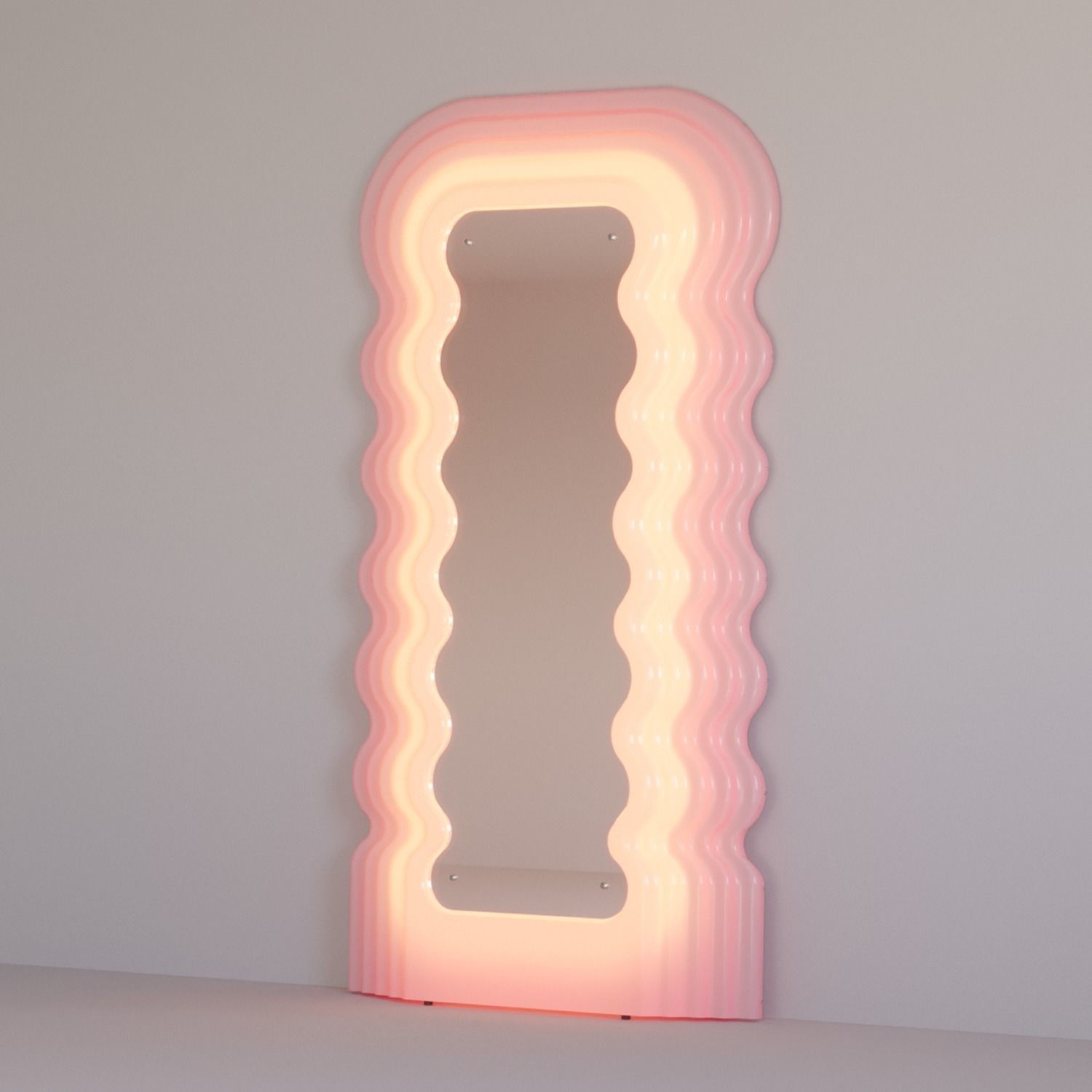 Pinterest mirror memphis ultrafragola Cloud wave 3D model_2