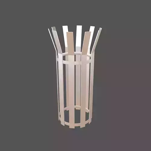 Tree Guard v1 001 Low-poly 3D model