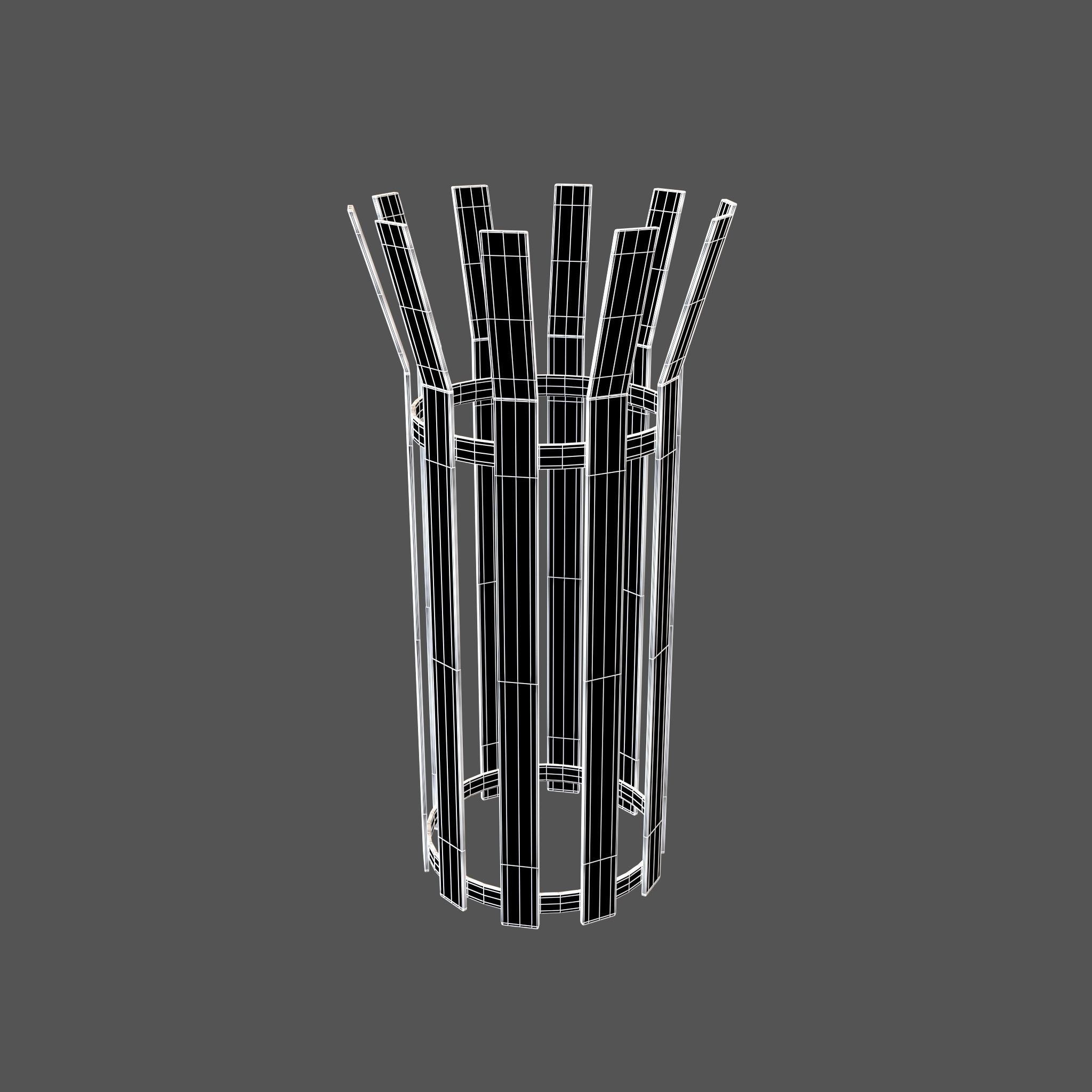 Tree Guard v1 001 Low-poly 3D model_4