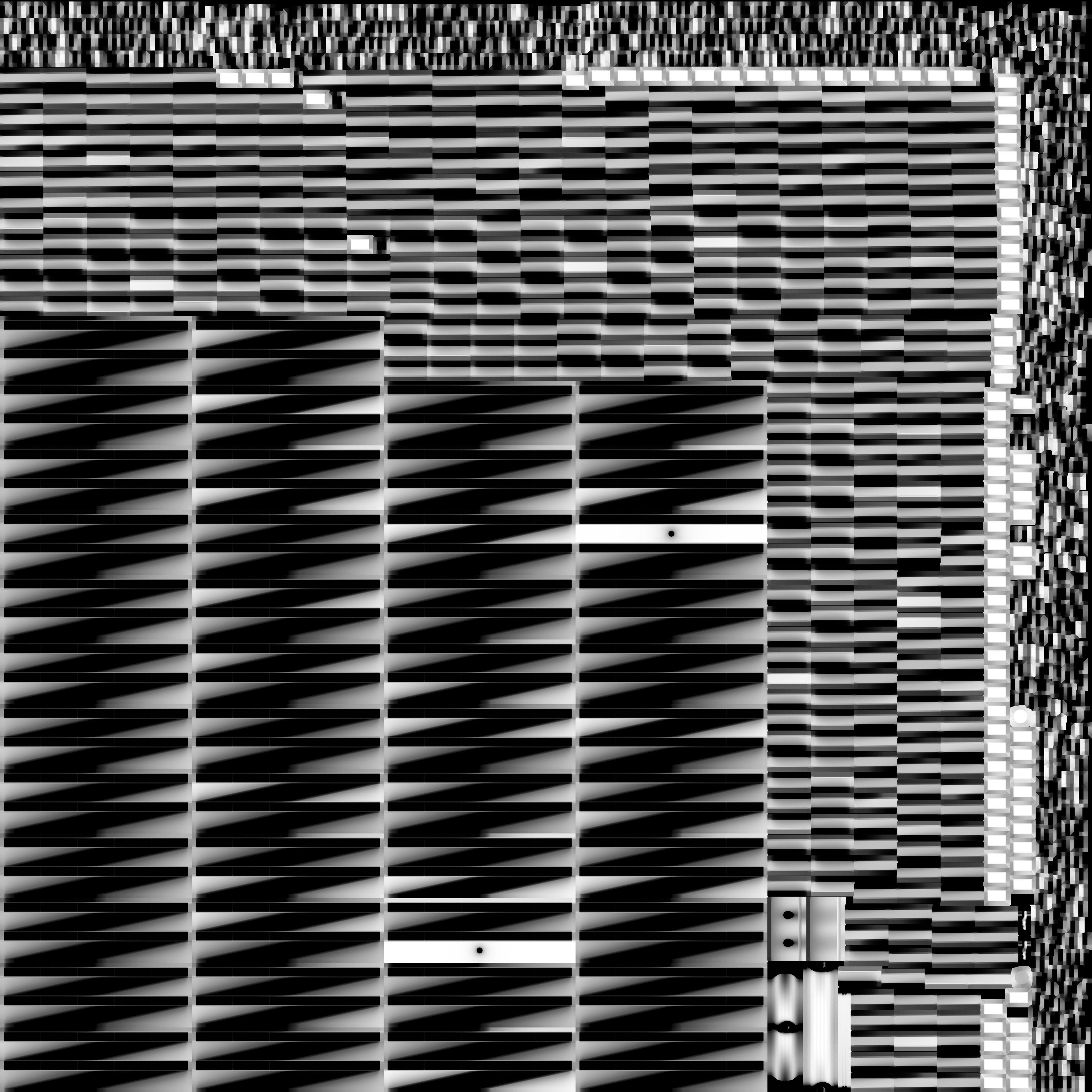 Mirror Twister Chime Low-poly 3D model_11