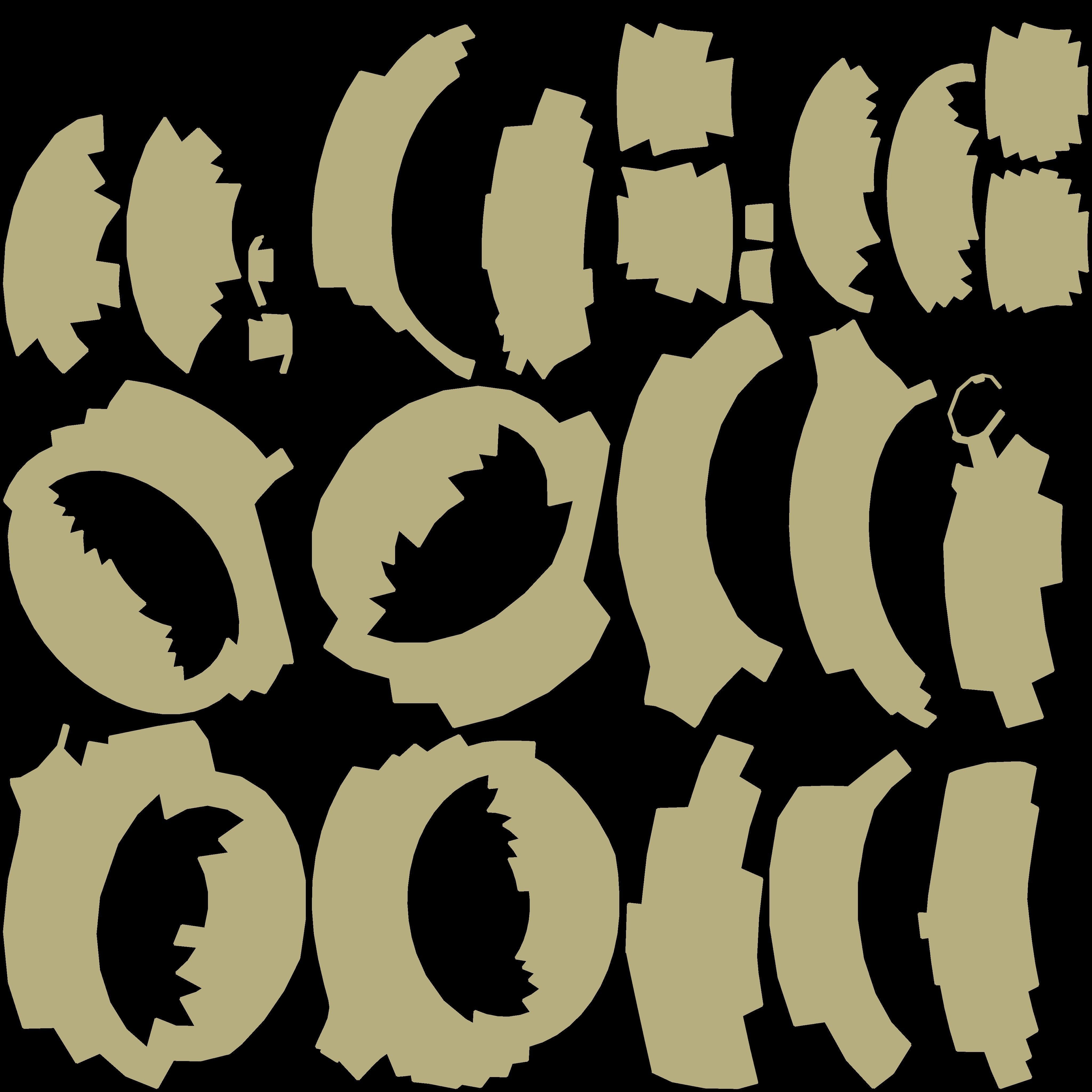 Decorative Donut Vase Low-poly 3D model_8