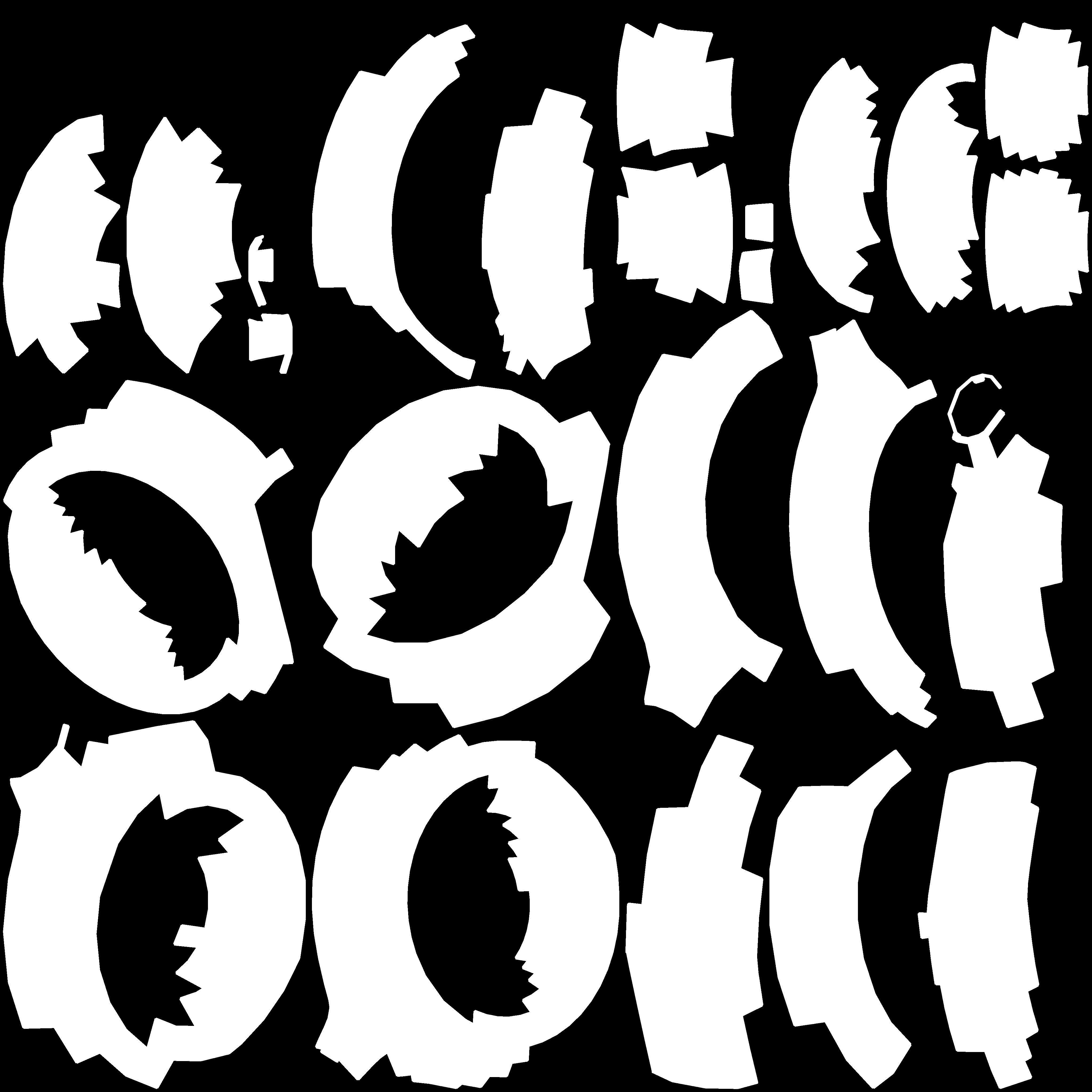 Decorative Donut Vase Low-poly 3D model_10