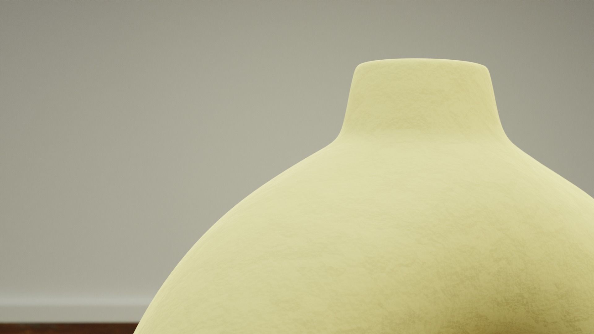 Decorative Donut Vase Low-poly 3D model_4