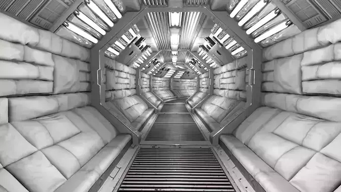 Space coridor alienkit