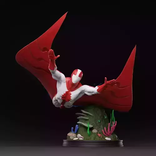 Stingray 3D print fan-art statue 3D print model