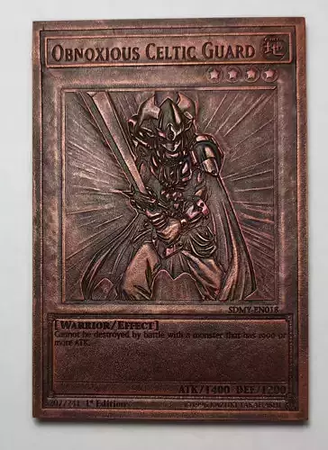 obnoxious celtic guard - yugioh