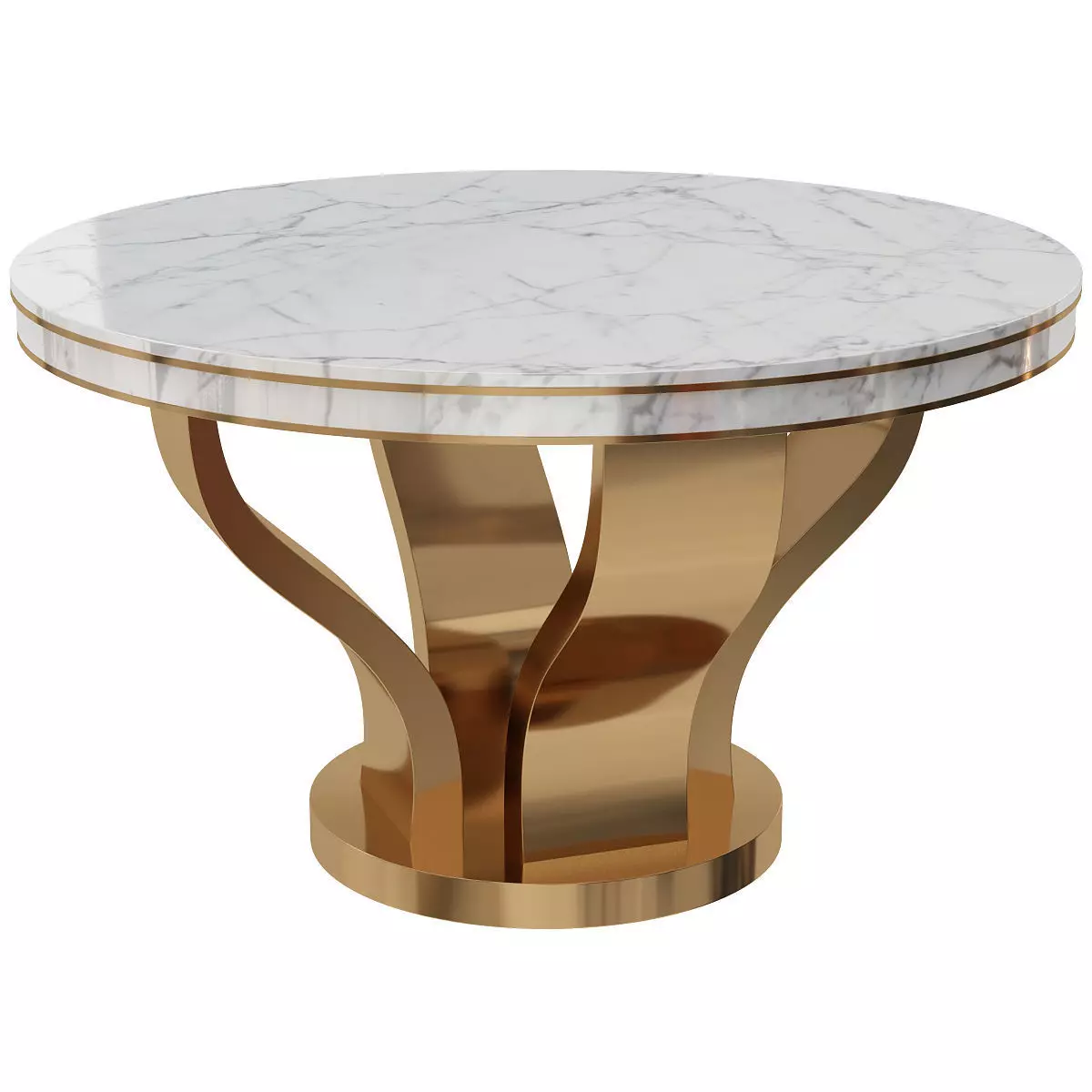 Davson Dining Table 3D model_0