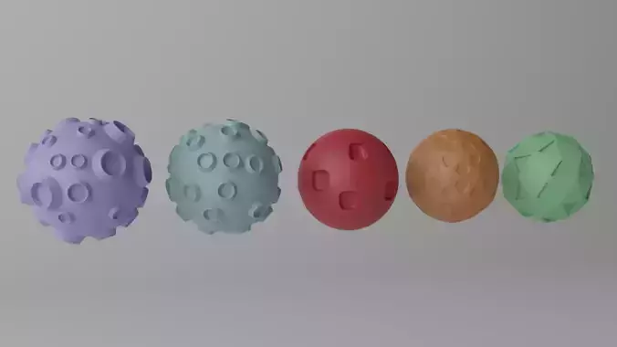 Cartoon Cute Planet Moon Star Collection