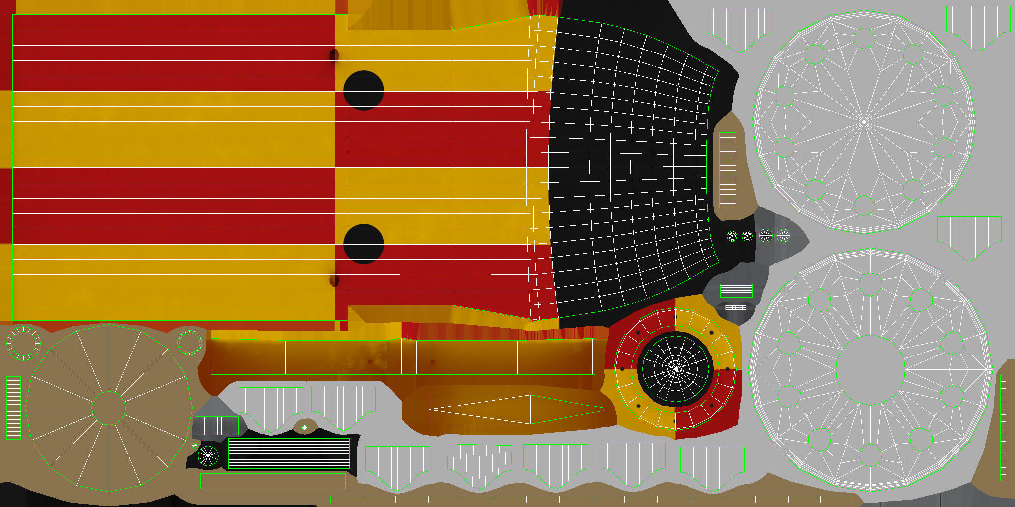 Magnetic Anomaly Detector MAD Low-poly 3D model_15