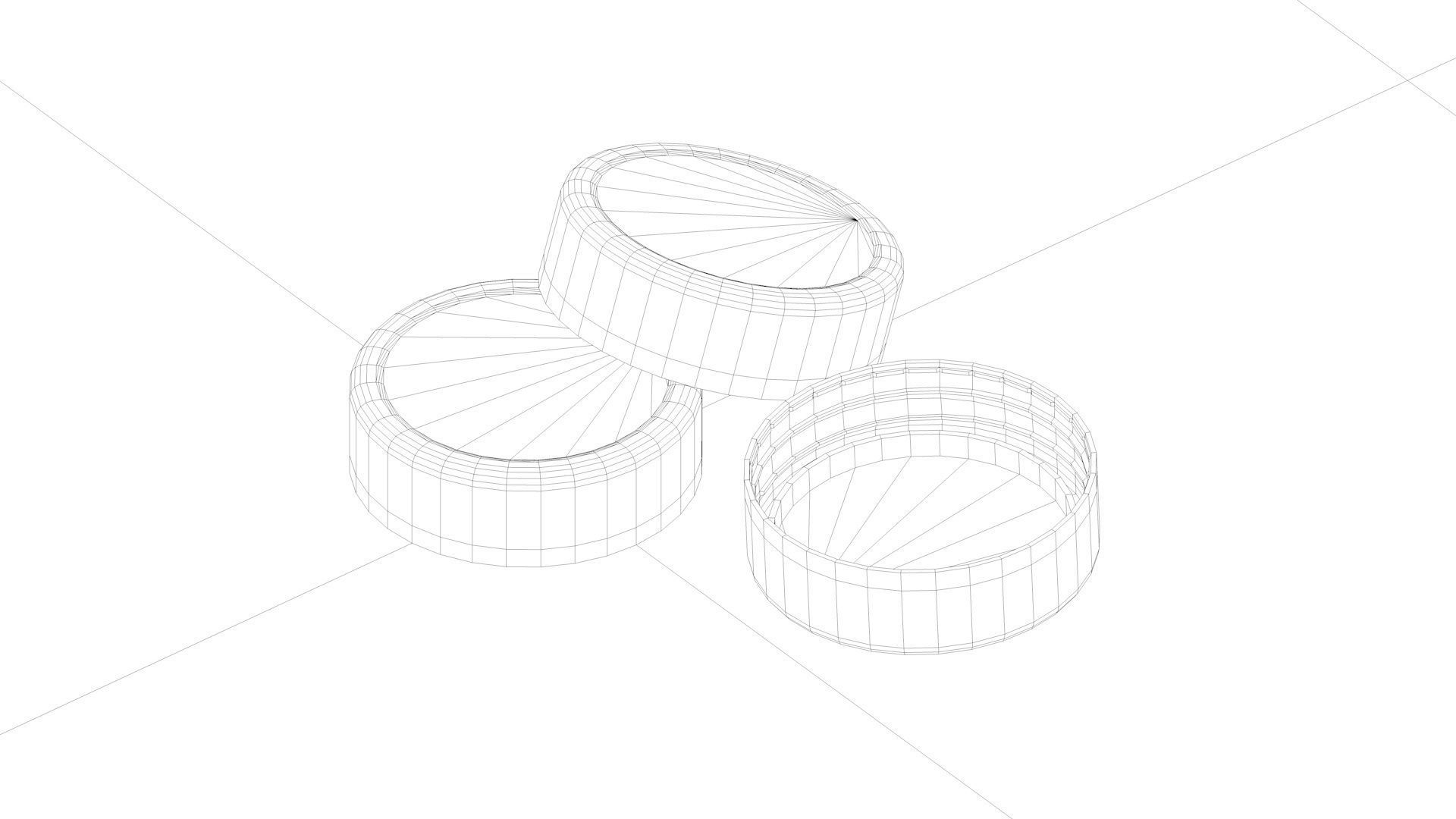 bottle cap 3D model_2