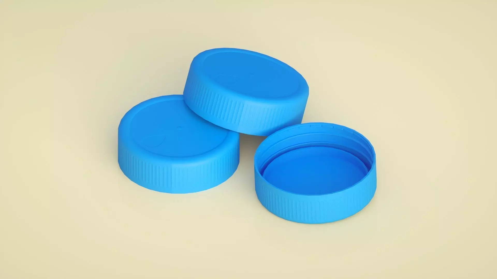 bottle cap 3D model_0
