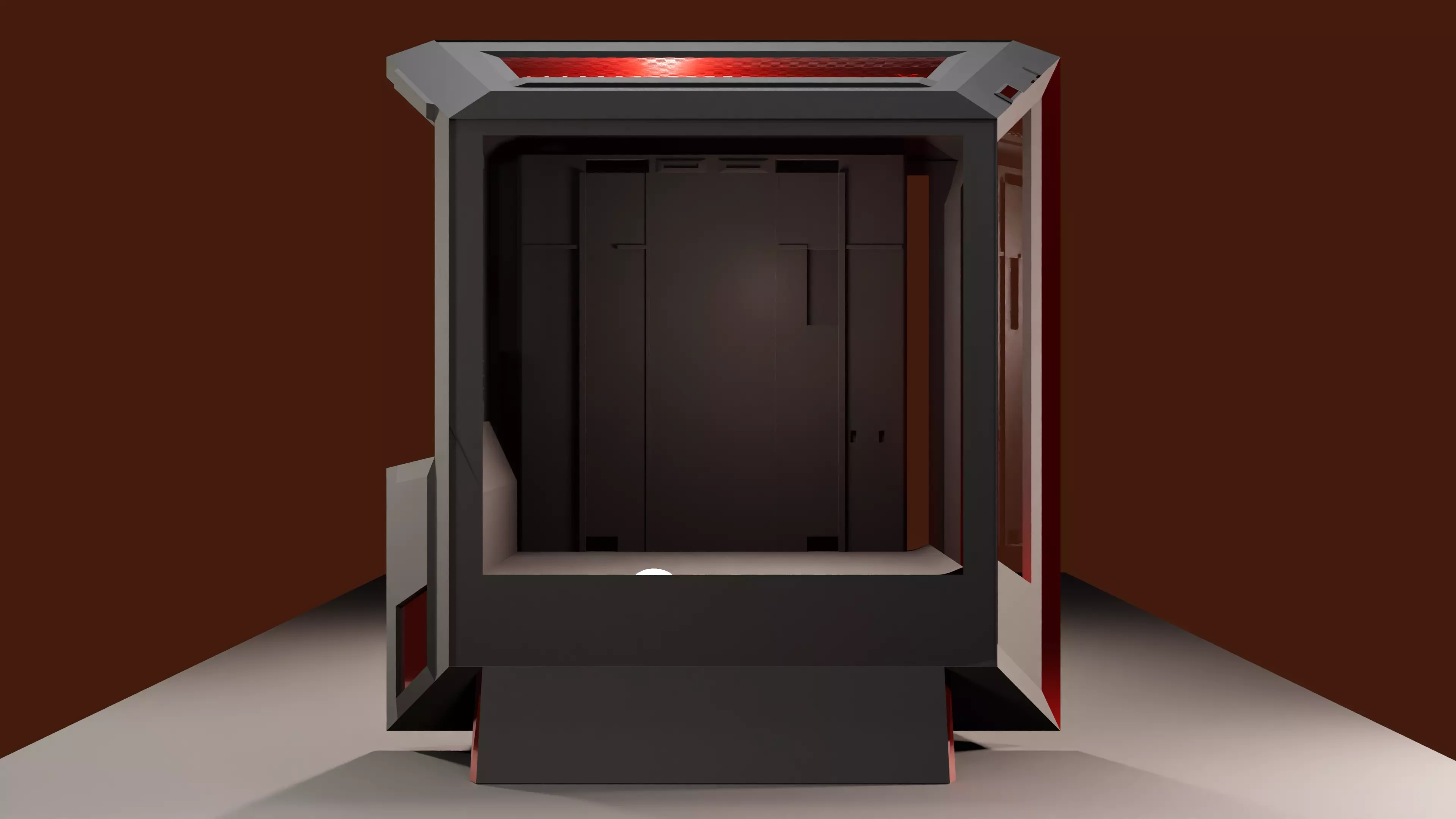 PC Gamer Box 3D model_0