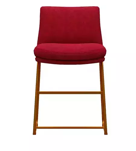 contemporary chair fabric and Gold foil