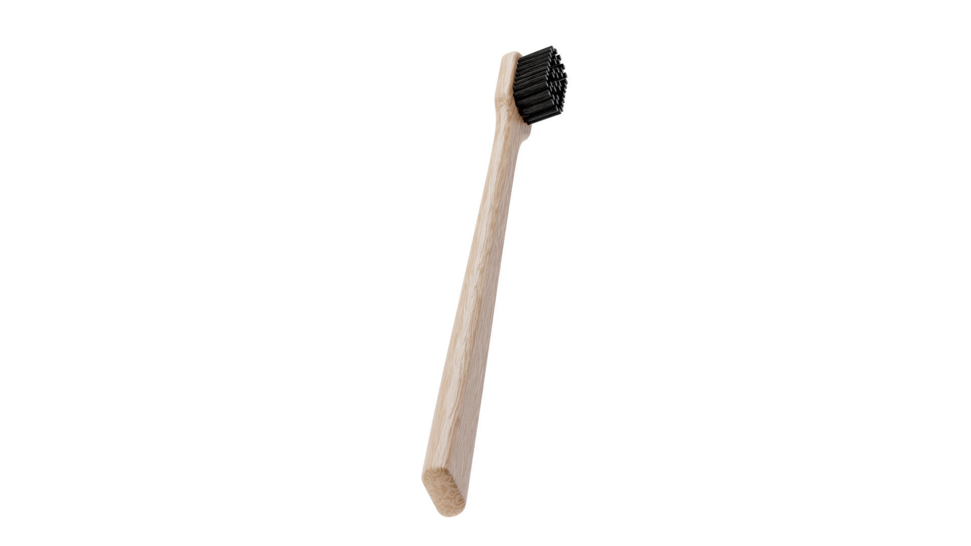 Wood Toothbrush 3D model_9