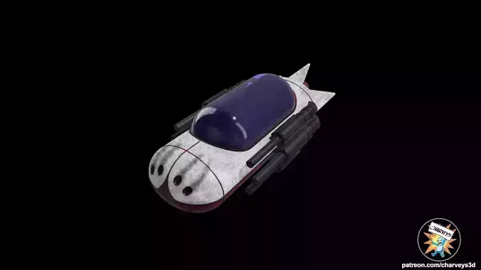 Star Wars A1 Deluxe Floater Landspeeder for action figures