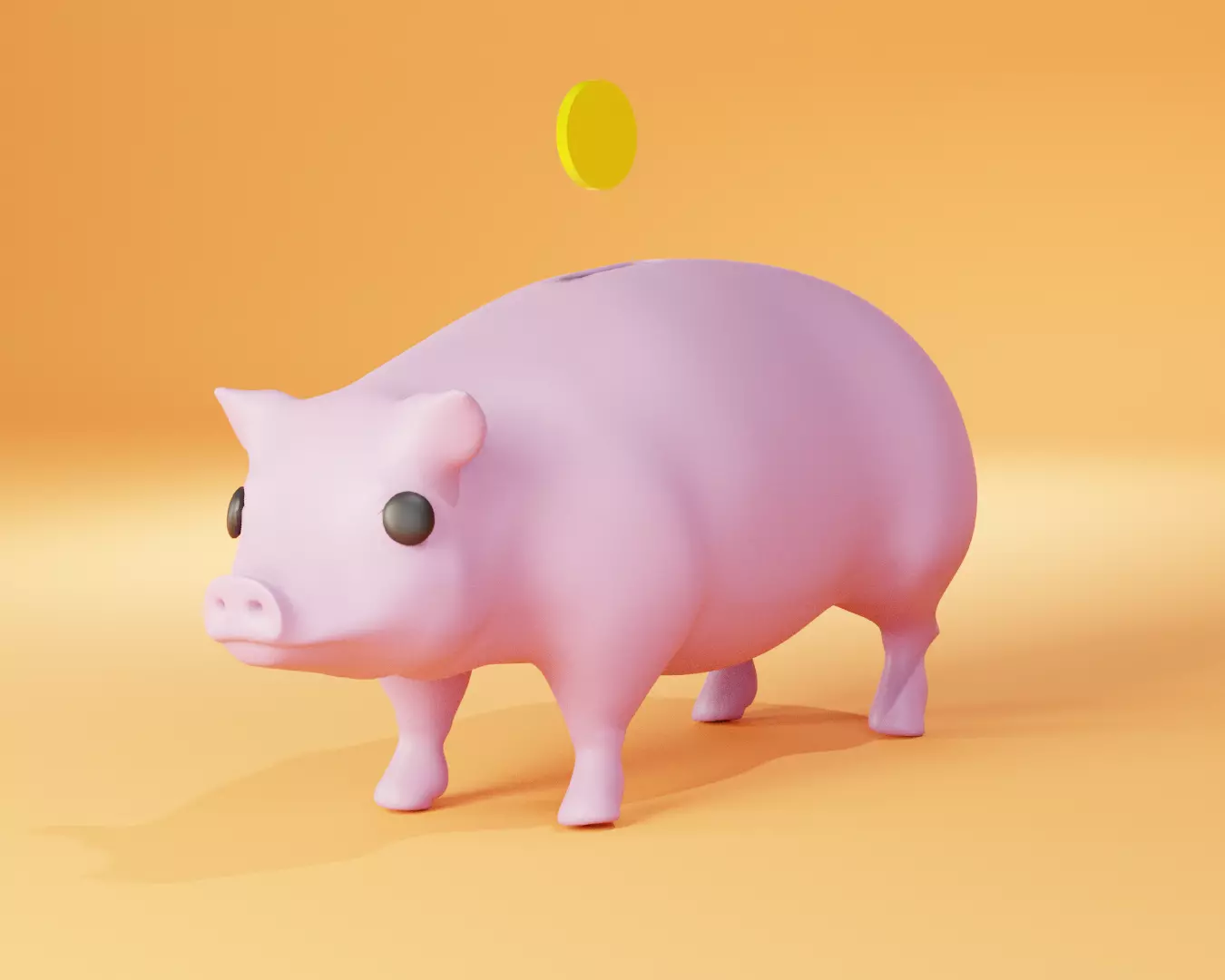 PIG BANK 3D print model