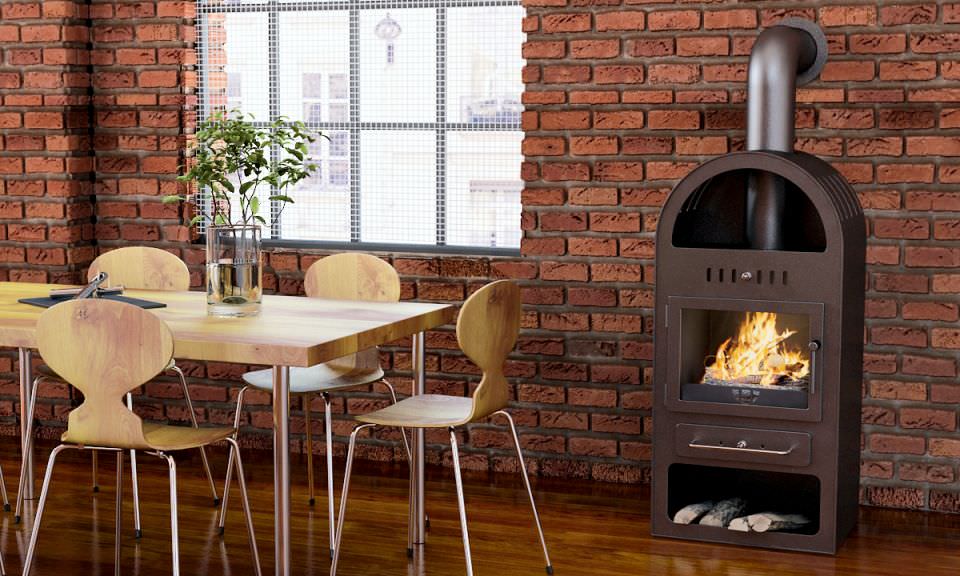 Realistic Fireplaces Collection types of 3D model_2