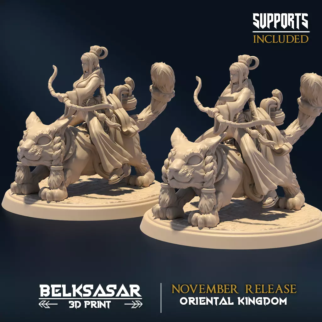 Catrider Moonshine Huntress A Topless and Normal 3D print model_0