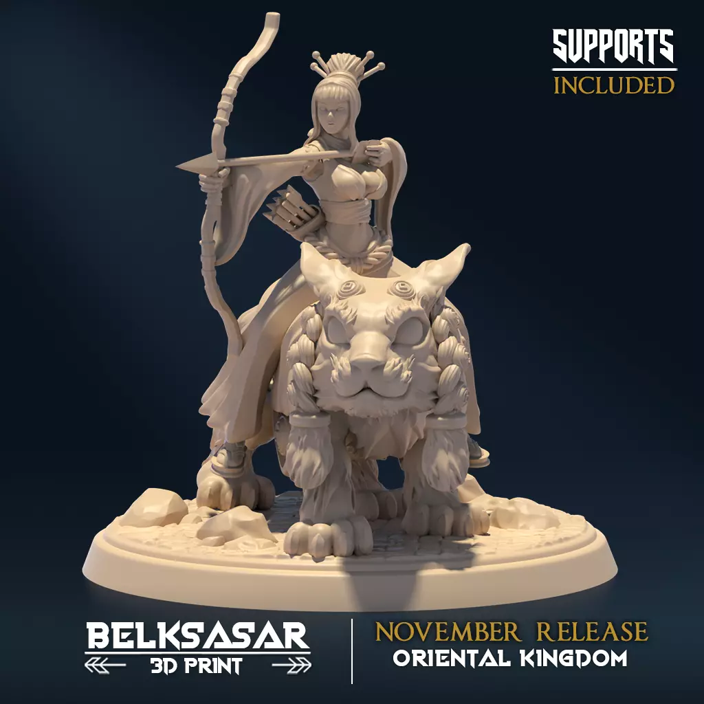 Catrider Moonshine Huntress B 3D print model_0