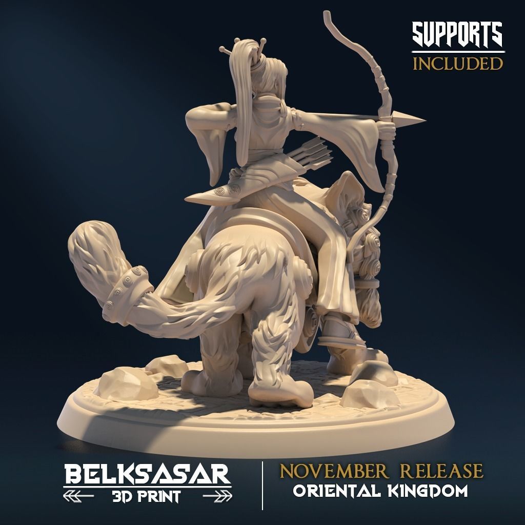 Catrider Moonshine Huntress B 3D print model_2