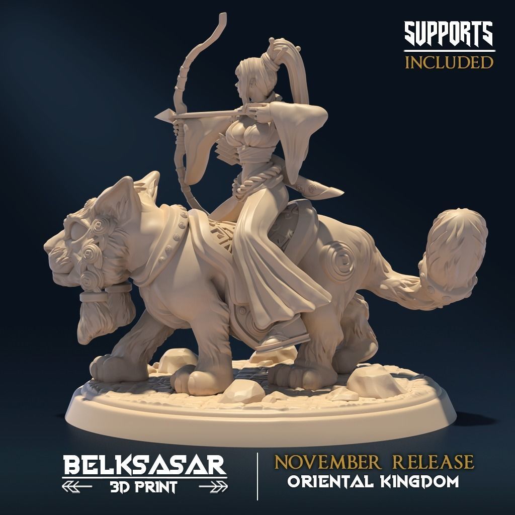 Catrider Moonshine Huntress B 3D print model_1