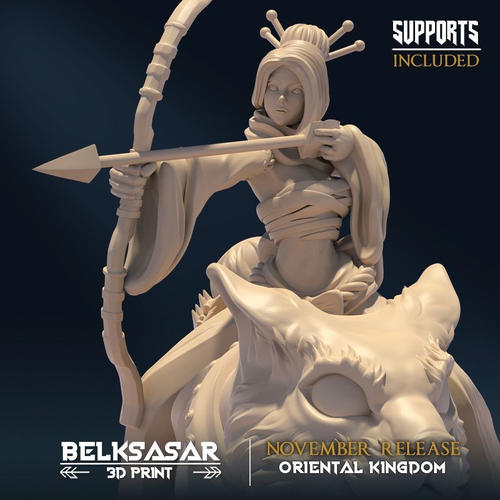 Catrider Moonshine Huntress C 3D print model_3