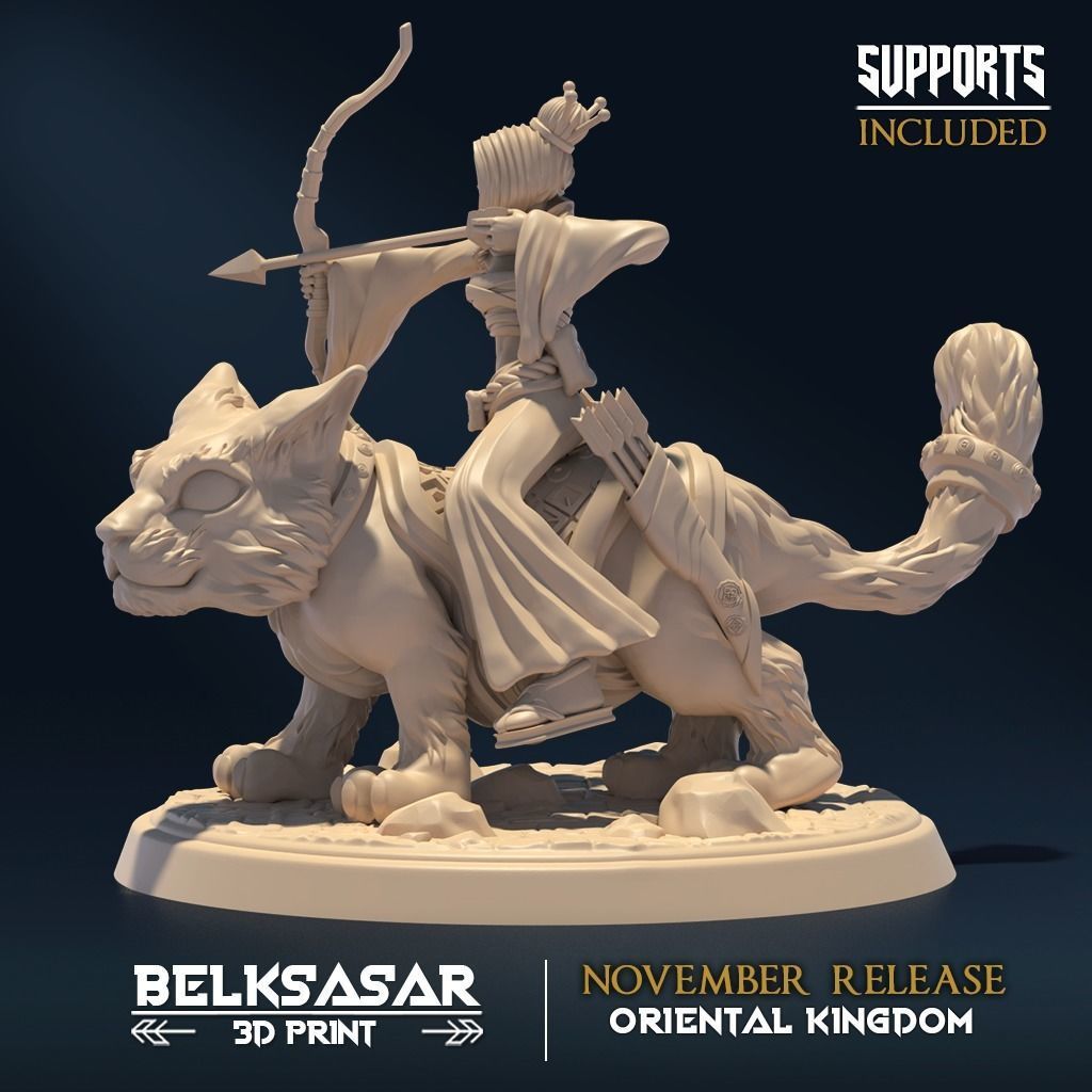 Catrider Moonshine Huntress C 3D print model_1