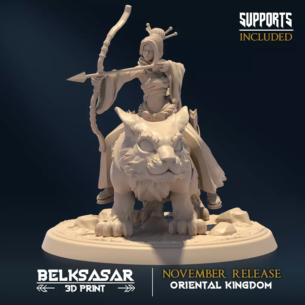 Catrider Moonshine Huntress C 3D print model_0