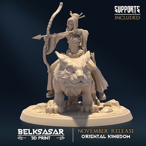 Catrider Moonshine Huntress C 3D print model