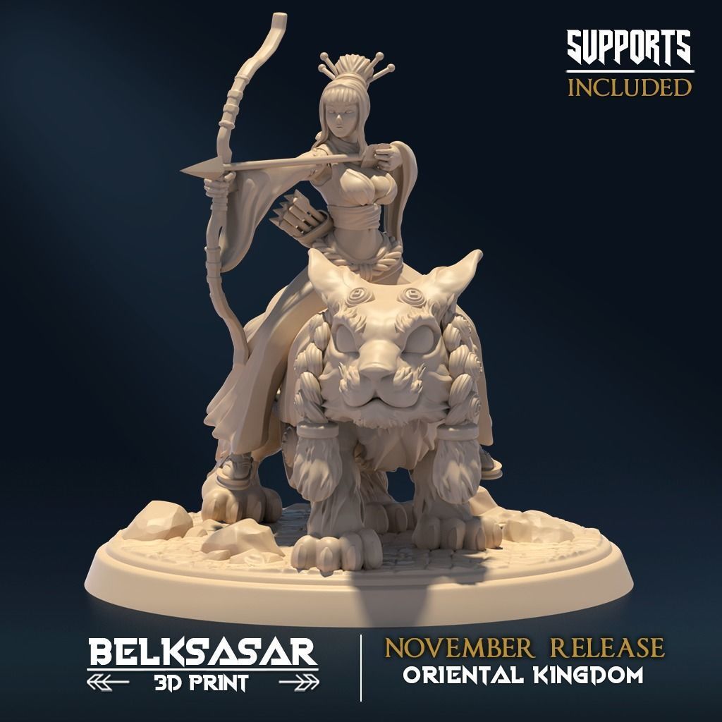 Catrider Moonshine Huntress Set x 3 3D print model_5