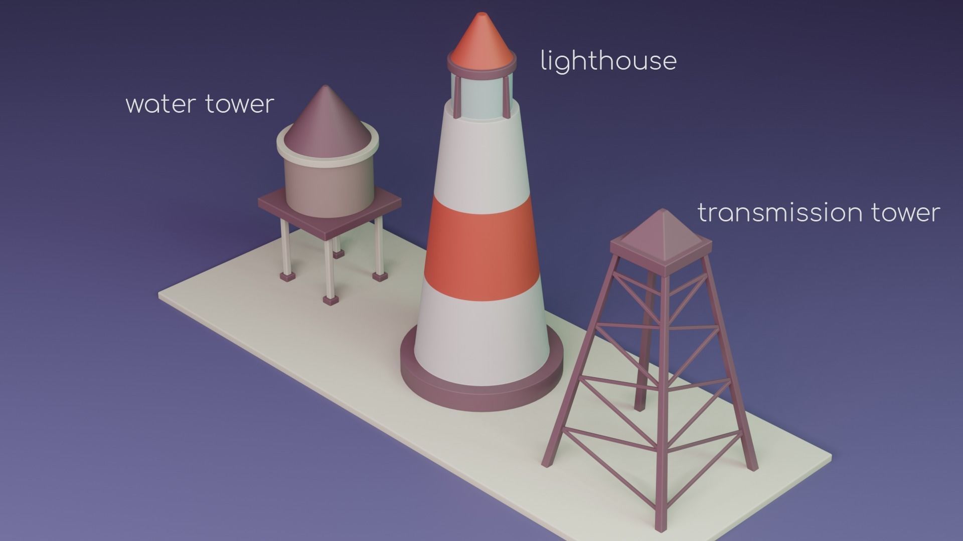 Isometric City Life PACK 3D model_13