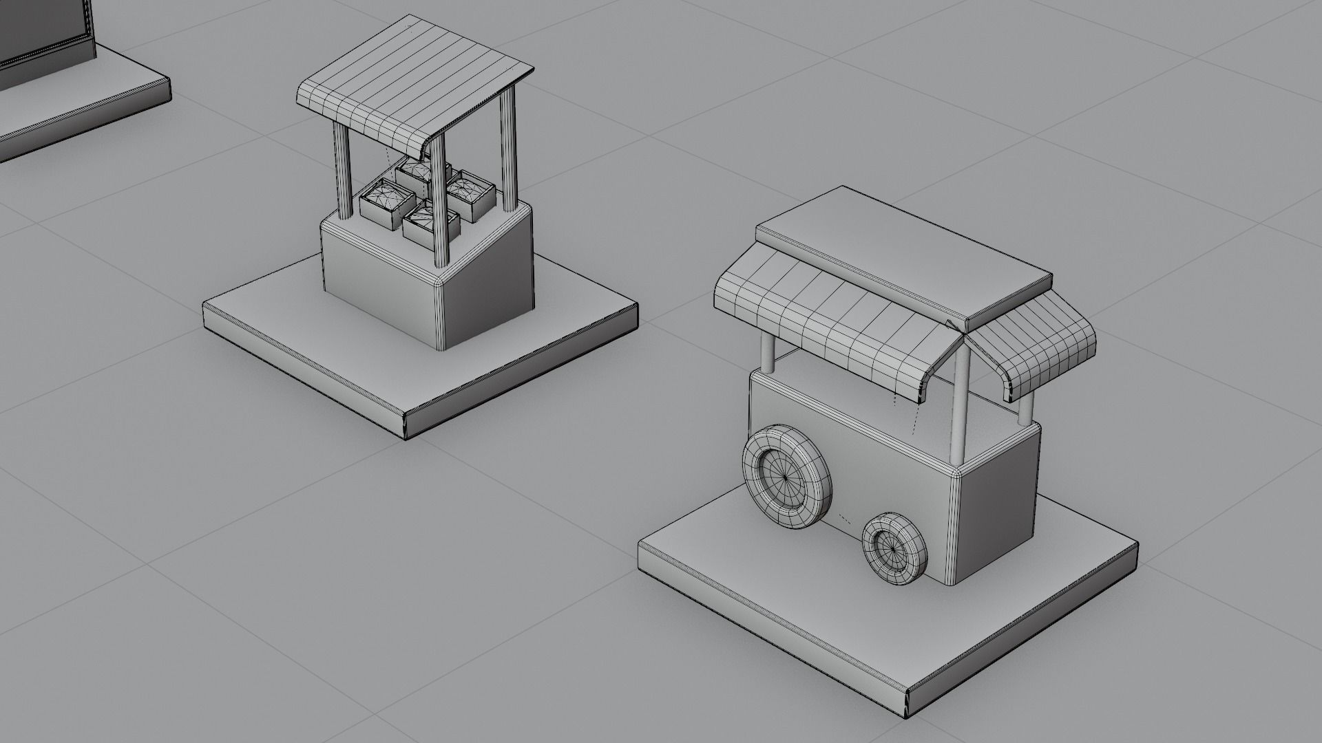 Isometric City Life PACK 3D model_22
