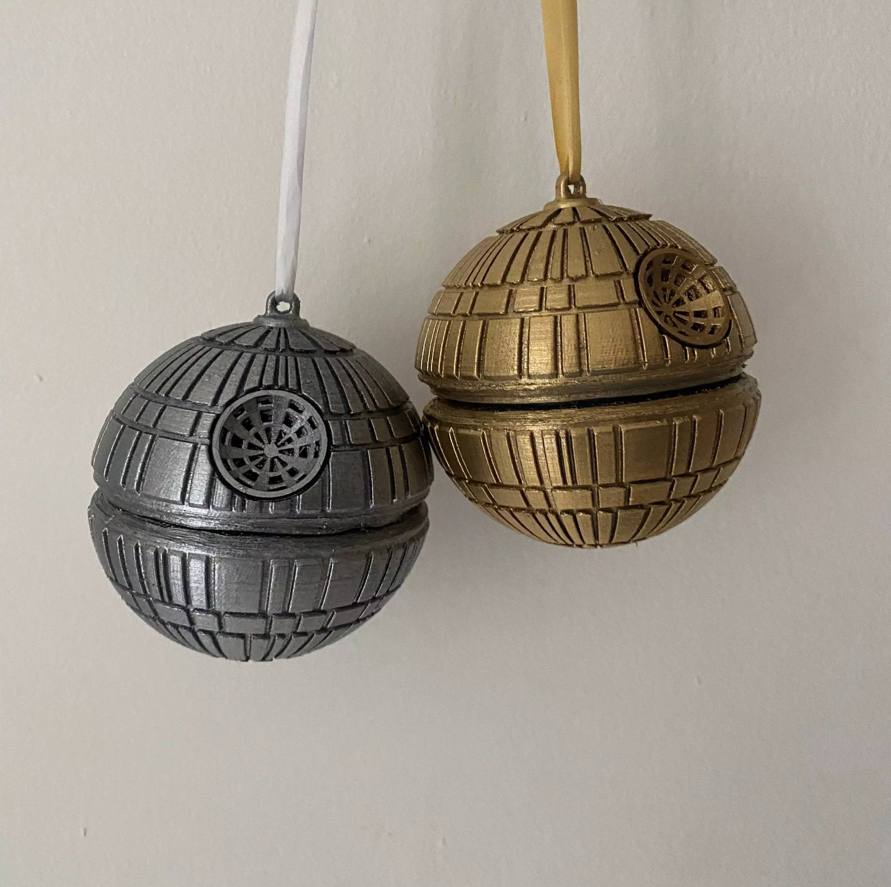 Deathstar Bauble  3D print model_0