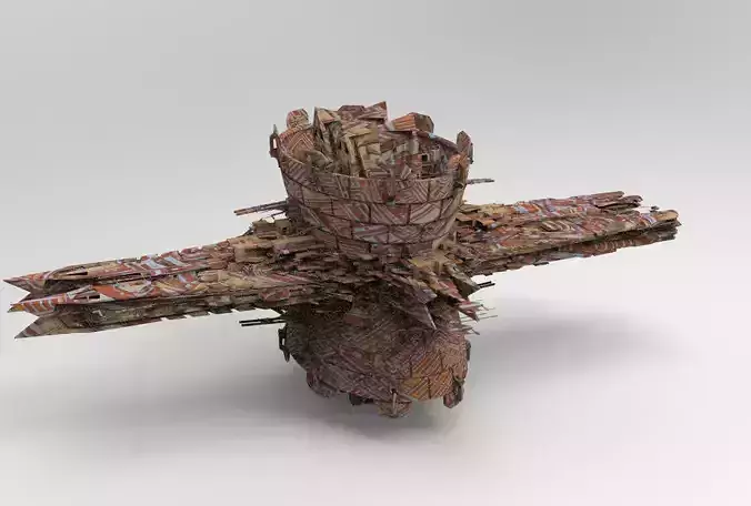 Rusted Alien Ship 7