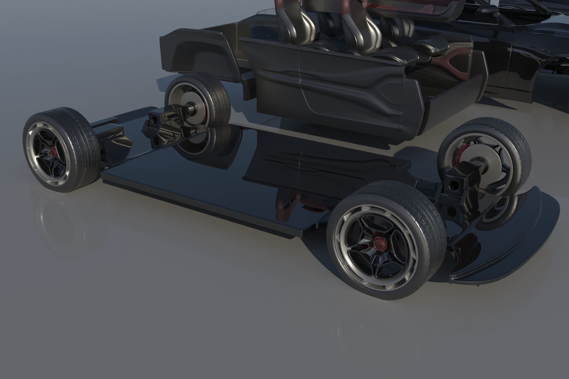 Dodge Charger EV  3D print model_31
