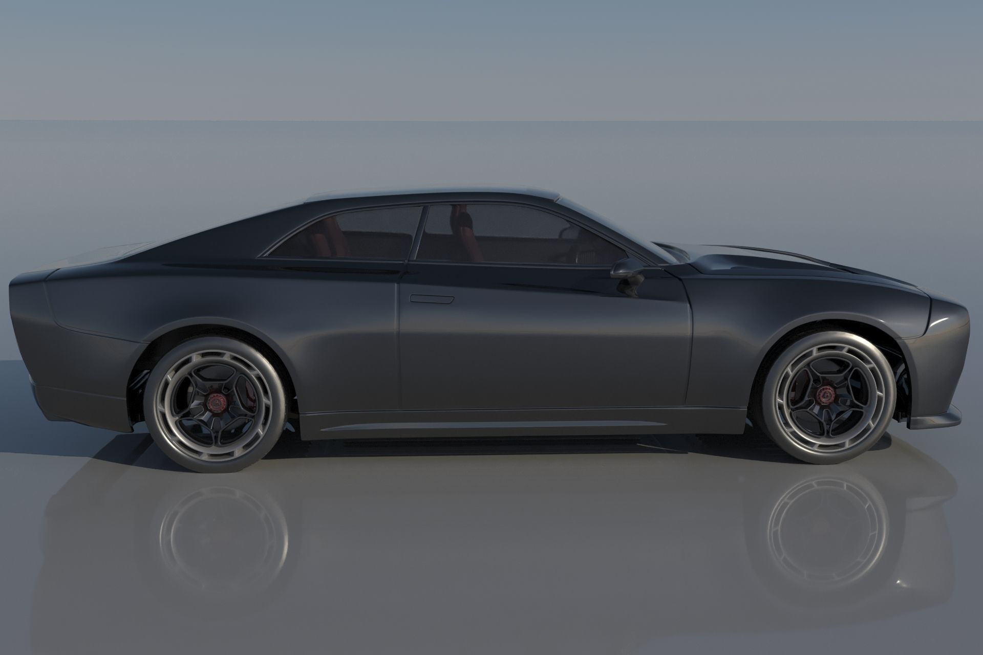 Dodge Charger EV  3D print model_18