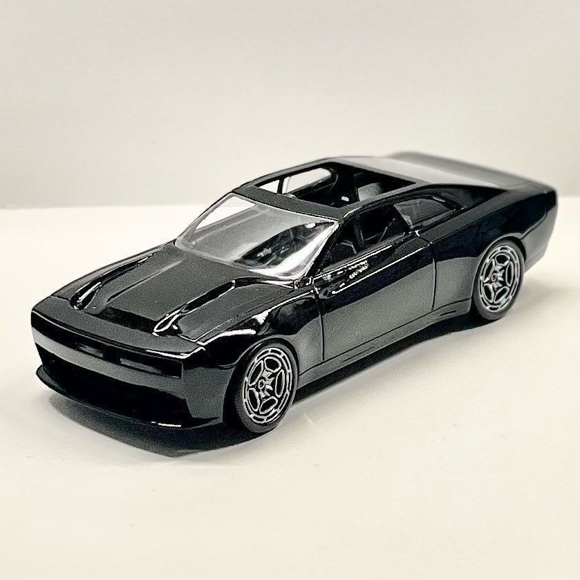 Dodge Charger EV  3D print model_1
