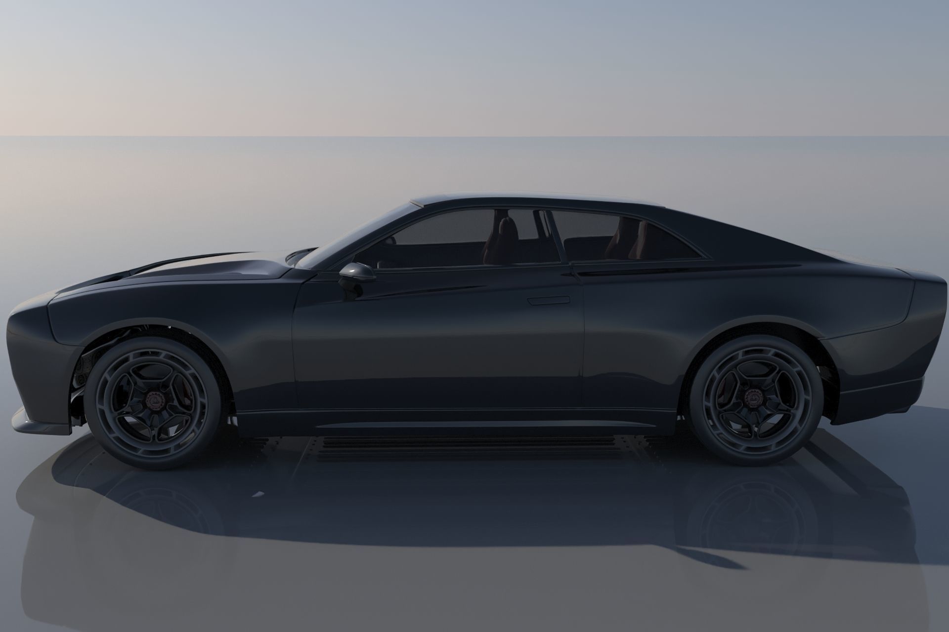 Dodge Charger EV  3D print model_14