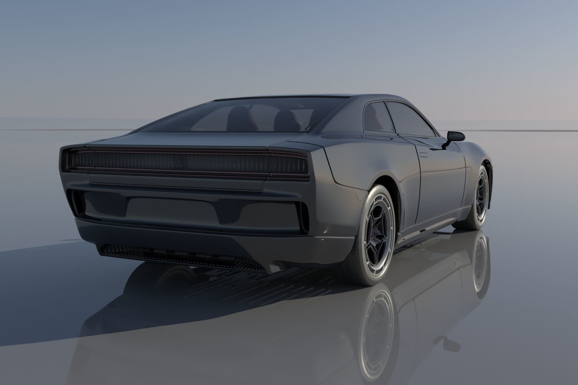 Dodge Charger EV  3D print model_17