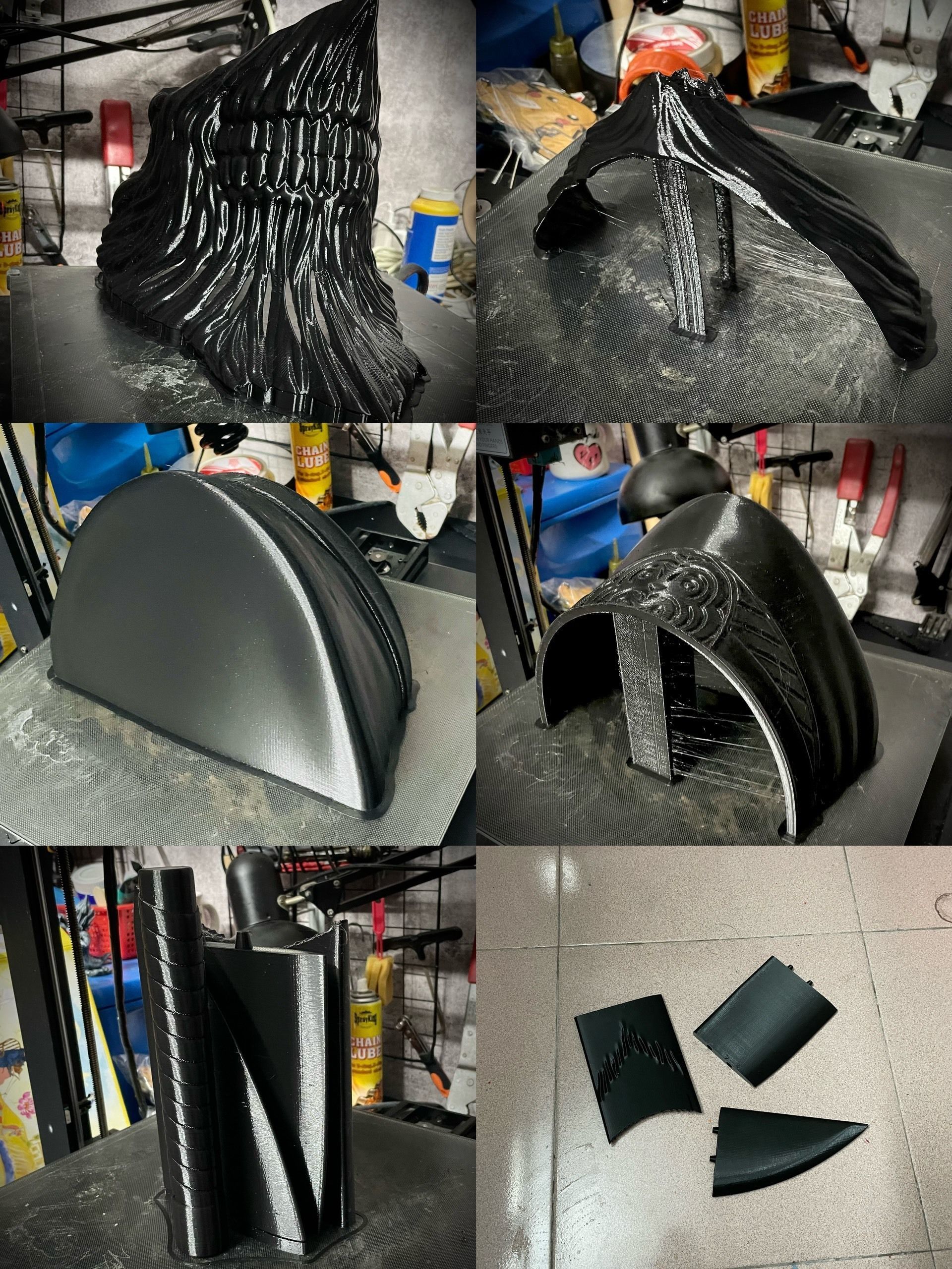 Katana Man Helmet - Chainsawman Cosplay 3D print model_5