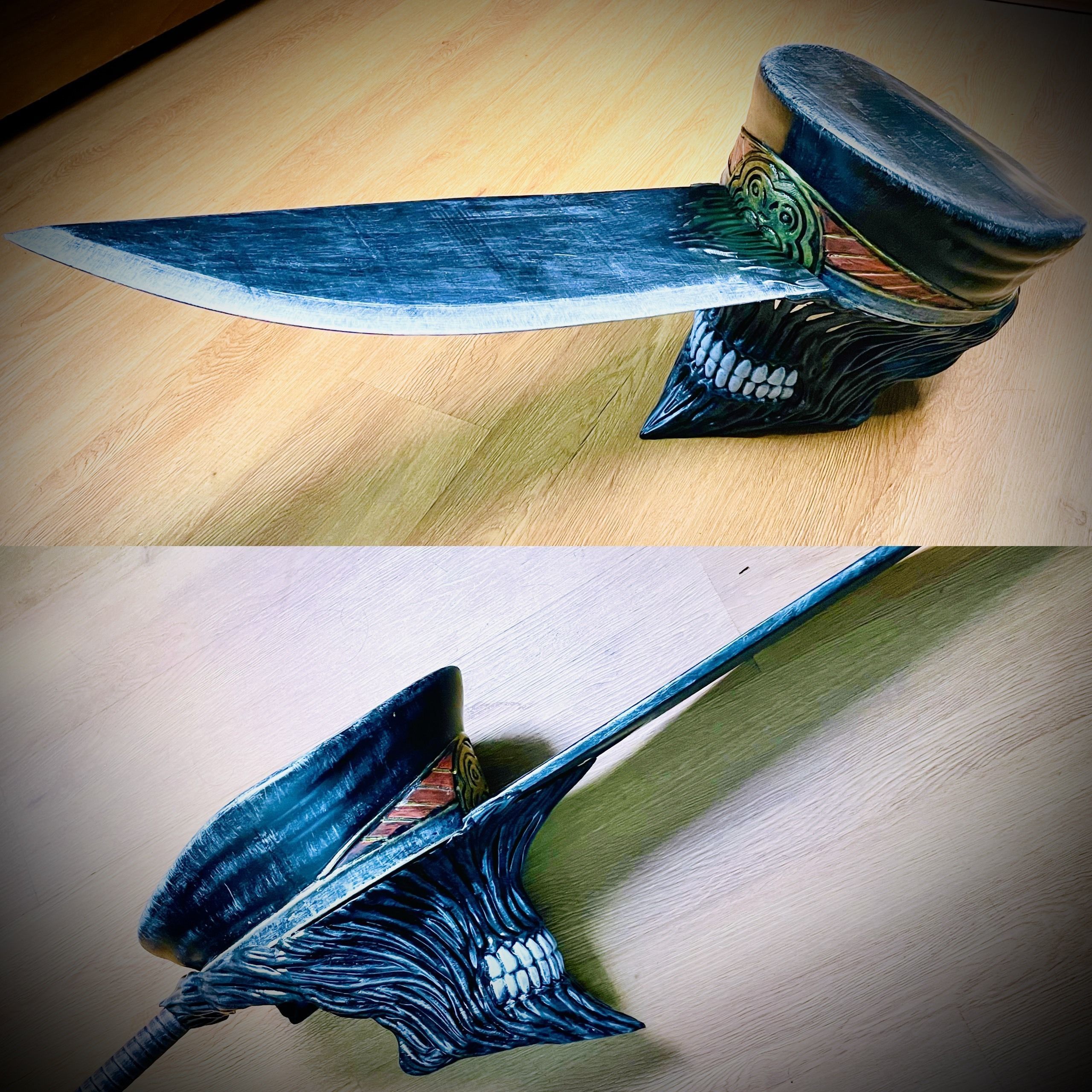 Katana Man Helmet - Chainsawman Cosplay 3D print model_4