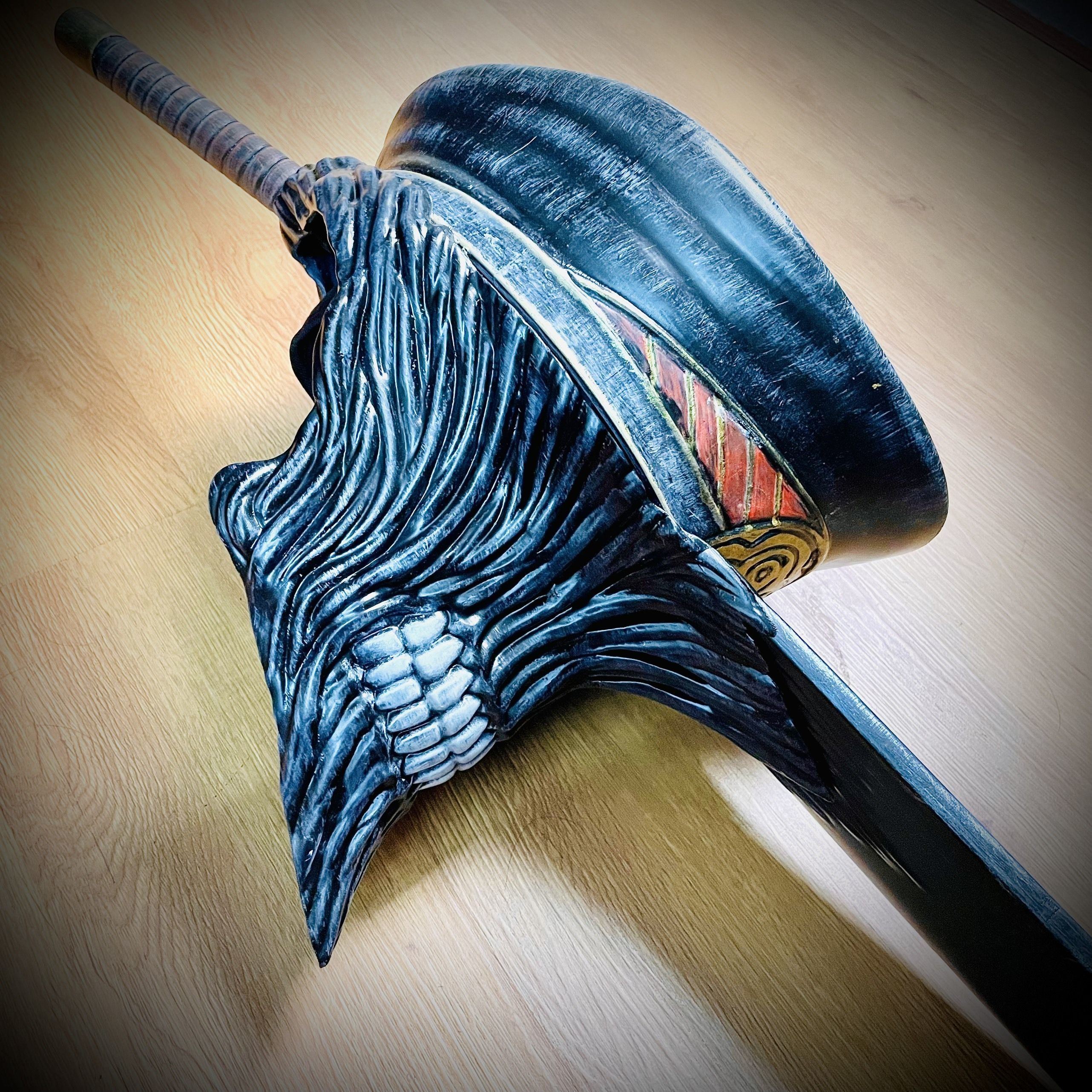 Katana Man Helmet - Chainsawman Cosplay 3D print model_2