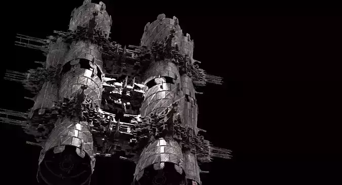 Monolith Station Alien Ring Base